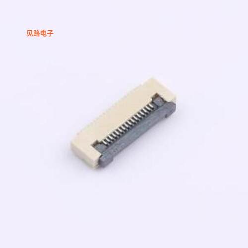 AFD01-S16FCC-00 -[大焊片SMD,P=0.5mm,卧贴FFC/FPC