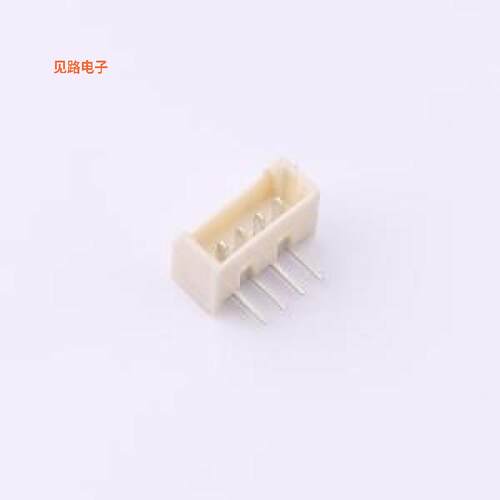 A125F1W1-2W4P41 -[MX1.25 1x4P 弯插弯插,P=1.25mm线对板针座