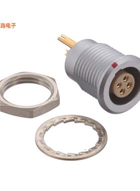 ENG.1B.304.CLL -[全新CONN RCPT FMALE 4P GOLD SLDR CUP]