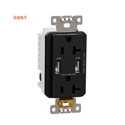 SQR55241BK -[全新USB A/A 4.8A CHARGR TR DUPLX 20A]