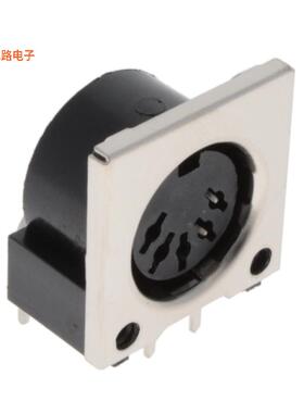 KCDX-5S-S2 -[全新CONN RCPT FMALE MINI DIN 5P SLDR]