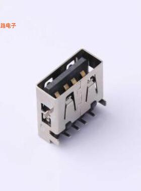 USB-ZD-117DIP -原装[AF90度沉板带支架平口黑胶LCP0.