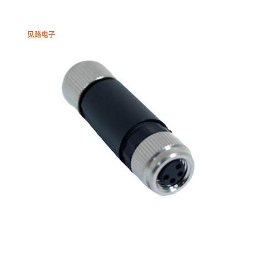 BU-8ZU04 -原装[M8 4 PIN F ST PB A CD FW插头，母插口