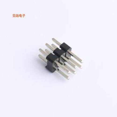 DS1025-05-2x3P8BV1-B -原装[全金，黑色，直插 Type1 B级排针