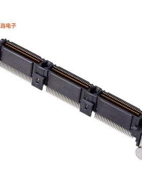 QMS-078-01-SL-D-RA-MG -[全新CONN HDR 156POS R/A GOLD]