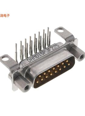 DAMD15PJF225 -原装[CONN D-SUB PLUG 15POS R/A SOLDERD-Sub