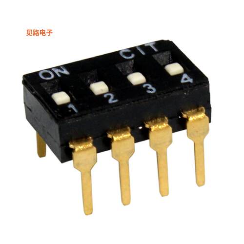 KT04RTH -[全新SWITCH SLIDE DIP SPST 0.025A 24V]