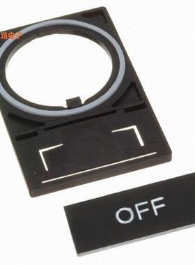 HWAQ-114 -[全新22MM OFF NAMEPLATE]