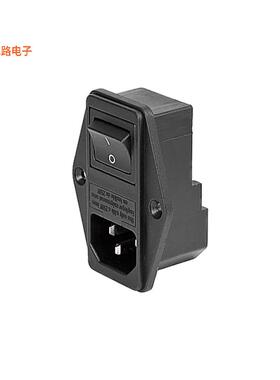 4304.6053 -原装[PWR ENT MOD RCPT IEC320-C14 PNLIEC 320-C14