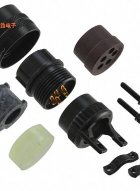 PT06E-14-5S(476) -[全新CONN PLUG FMALE 5P GOLD SLDR CUP]