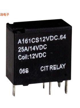 A161CS12VDC.64 -原装[RELAY AUTOMOTIVE SPDT 25A 12V无锁存