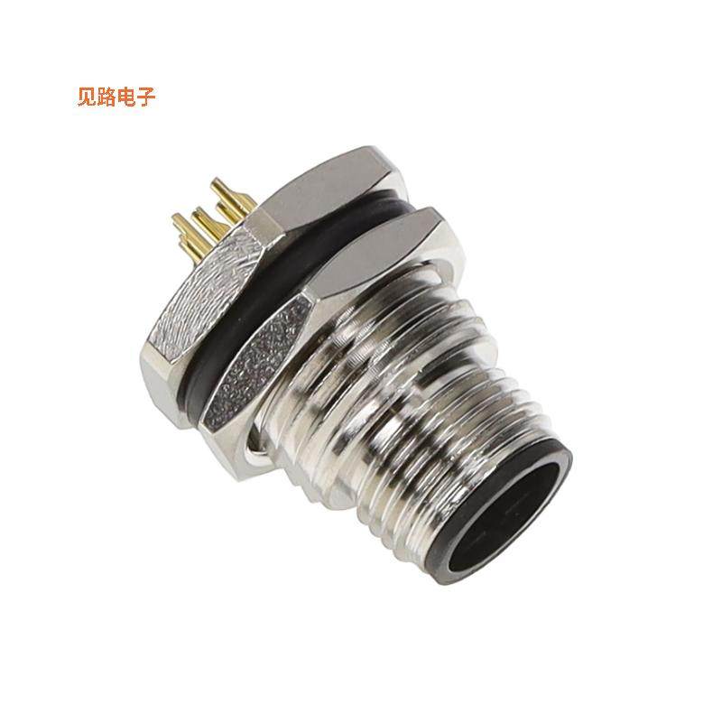 859-B05-103R004 -[全新IP67 MALE M12 REAR PANEL MOUNT 5]