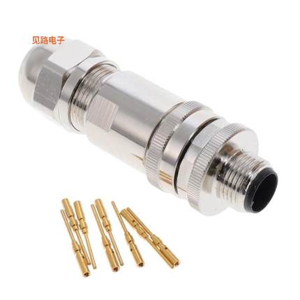 2351415-2 -原装[M12 MALE,A8 CODE,STR CONNECTOR,插头外壳