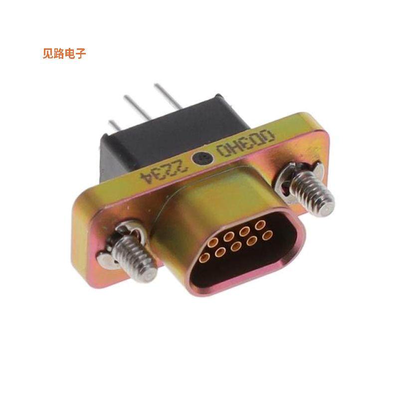 MK-243-009-235-4100 -[全新CONN MICRO-D RCPT 9POS VERT SLDR]