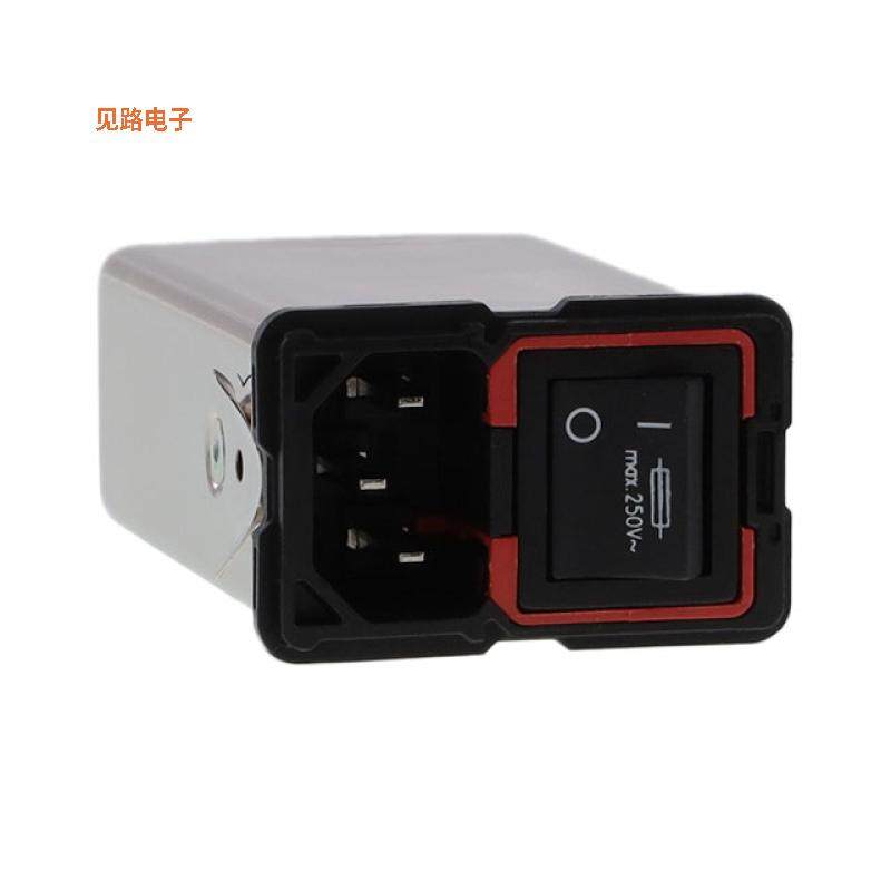 FN9289EB-4-06 -[全新PWR ENT MOD RCPT IEC320-C14 PNL]