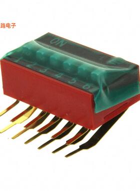KAS2106ET -原装[SWITCH SLIDE DIP SPST 0.025A 24VSPST