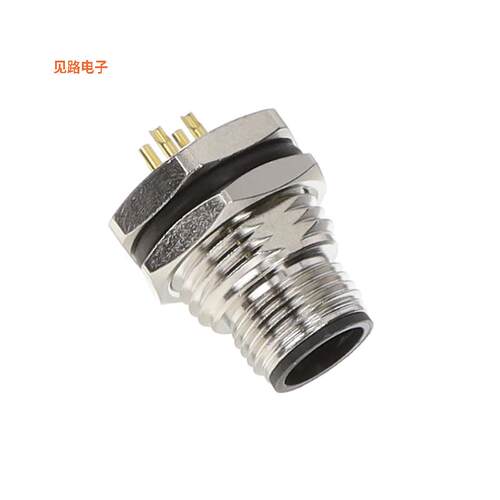859-B04-103R004 -[全新IP67 MALE M12 PANEL MOUNT 4 POSI]