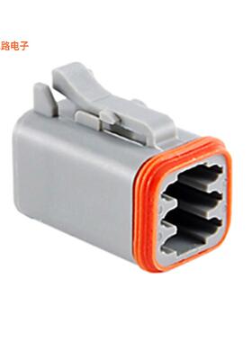 AT06-6S-RD01 -原装[CONN PLUG HSG 6POSCONN PLUG HSG 6POS