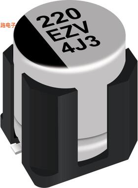 EEH-ZV1J470V -原装[CAP ALUM HYBRID 47UF 20% 63V SMD混合物