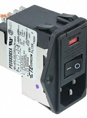 7-6609928-3 -原装[PWR ENT MOD RCPT IEC320-C14 PNLIEC