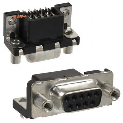 D09S13A4GV00LF -原装[CONN D-SUB RCPT 9POS R/A SOLDERD-Sub