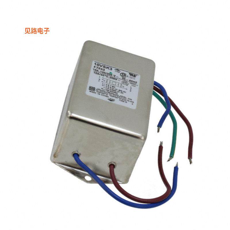 1-6609036-0 -原装[LINE FILTER 250VAC 10A CHASS MNT单相