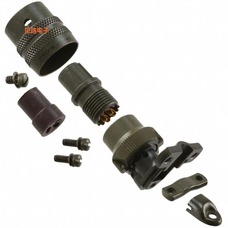 PT08E-8-4S(SR) -[全新CONN PLUG FMALE 4P GOLD SLDR CUP]