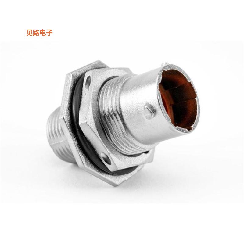 RT07103W3PNH -原装[RECEPTACLE, JAM NUT, 6 (3+3) POS插座外壳