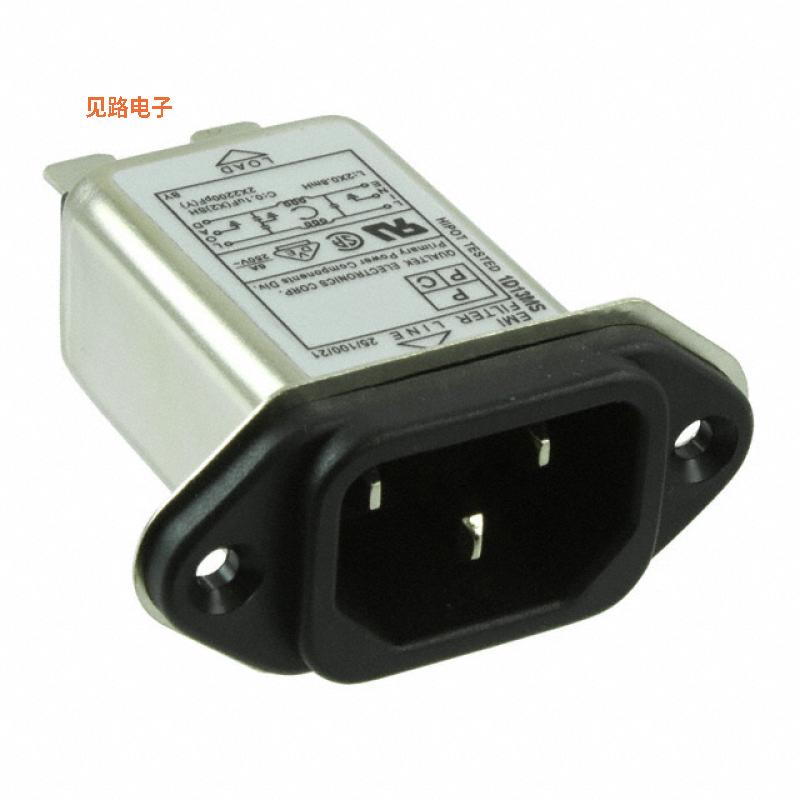 858-01/003 -原装[PWR ENT RCPT IEC320-C14 PANEL QCIEC