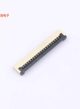 1.0-20P XGXJ-H2.0 -[原装FFC/FPCSMD,P=1mm,卧贴