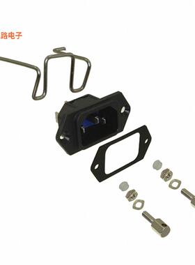 6100.3300.33 -原装[PWR ENT MOD RCPT IEC320-C14 PNLIE