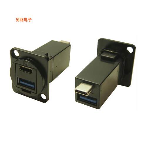 CP30235MB -[全新FT BLACK METAL USBC F-M + USB3.0]