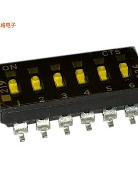 219-6LPSTR -原装[SWITCH SLIDE DIP SPST 0.1A 20VSPST