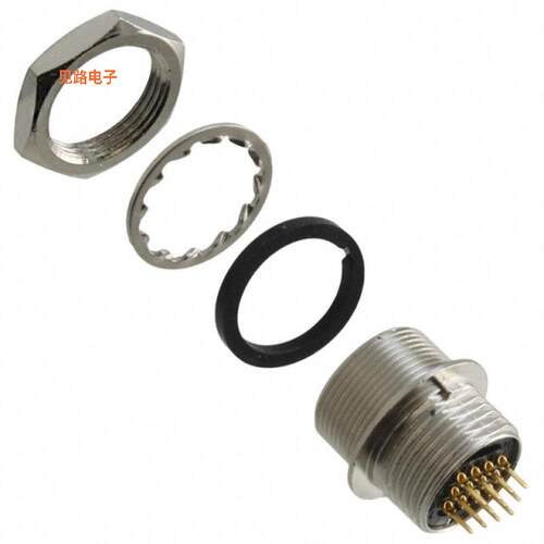 HR25-9TR-12SA(71) -[全新CONN RCPT FMALE 12POS GOLD SLDR]