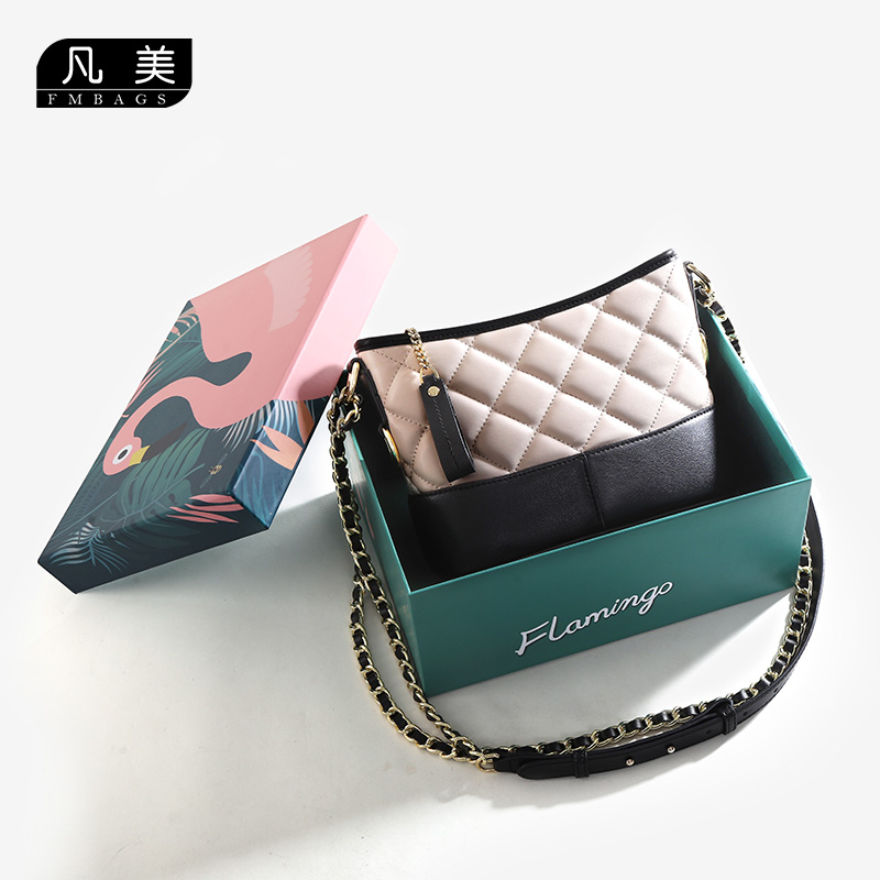 小香风链条包包女
