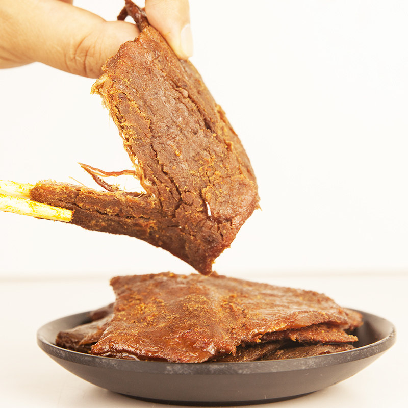 牛来香牛肉干酱爆牛肉五香酱牛肉微辣黑胡椒40克*2牛肉类即食零食