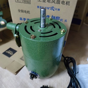 梁田纯铜牛角扇机头500 750厘FS落地扇挂壁扇电机轴心1.6cm 650