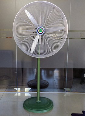 梁田牛角扇工厂电风扇强风工业大功率铝叶FS65/FS50/FS75-A落地扇