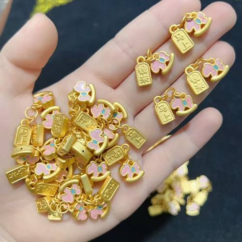 足银999新款项链描金马上钱来