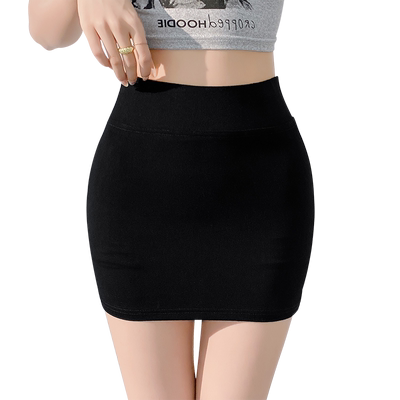 大码性感短裙微胖半裙包臀裙
