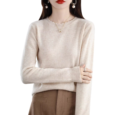 软糯慵懒毛衣女内搭打底衫针织衫