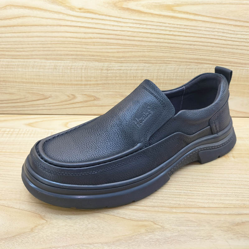 豪行平底鞋男士商务休闲皮鞋断码