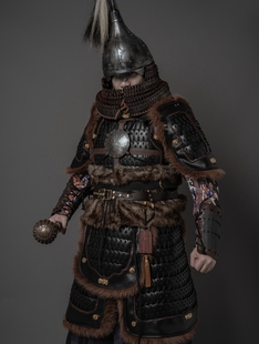 [百守卫]宋 明 扎甲 甲胄 真人可穿 中式盔甲 将校甲影视道具