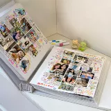 Polaroid, самоклеющийся фотоальбом для влюбленных, система хранения, фотография, DIY, подарок на день рождения