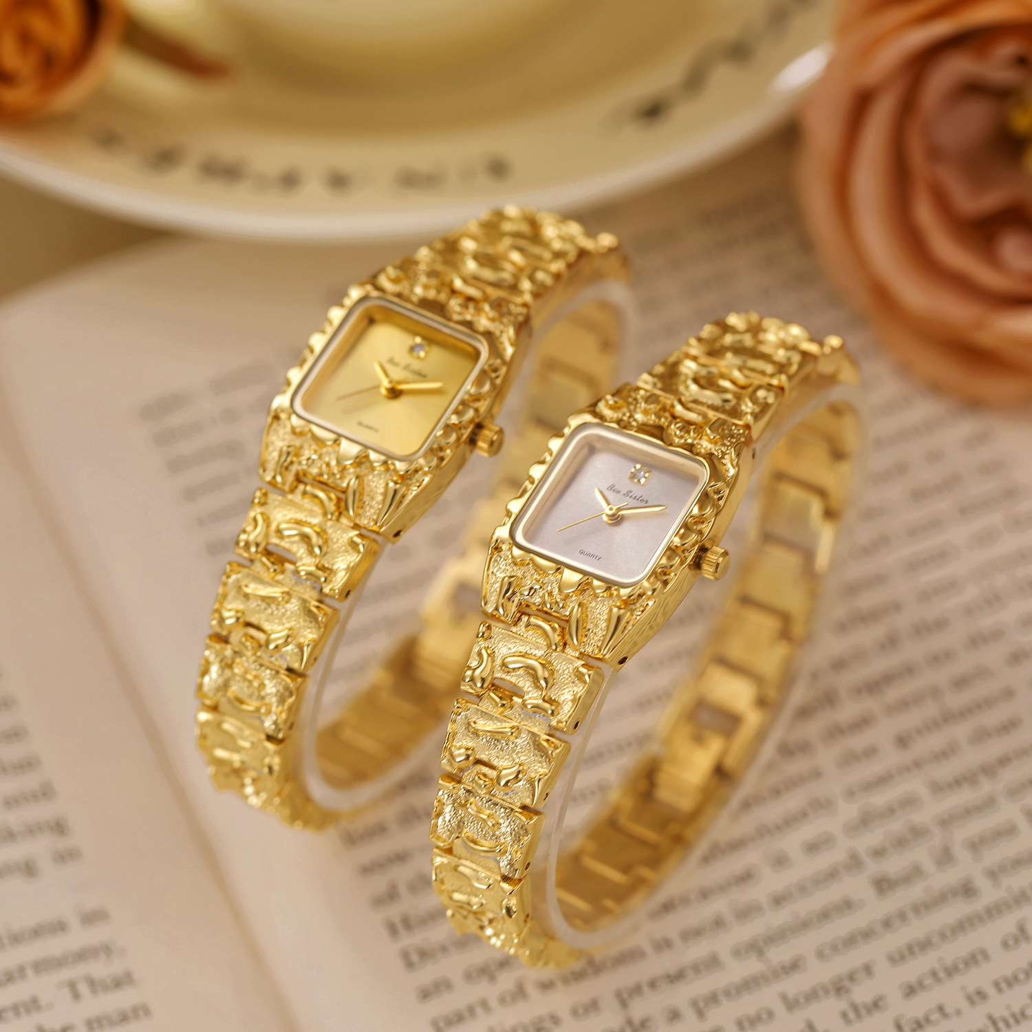 2025年新款正品女士BS手表防水礼物小众华丽精致手链中古复古气质