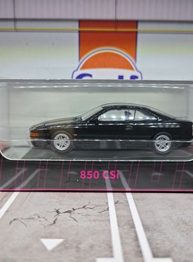 Shadow1/64 仿真宝马850CSi合金汽车模型 可翻灯 收藏摆件包邮