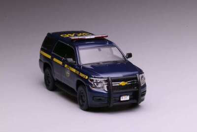 596 Model 1:64仿真 雪佛兰 塔河 纽约州警加州高速合金车模型