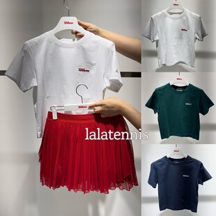 韩国直邮｜威尔胜网球服女士短板刺绣小标速干短袖T恤｜26春夏