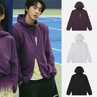韩国直邮｜威尔胜25秋南柱赫同款网球高机能活动性连帽全拉链外套