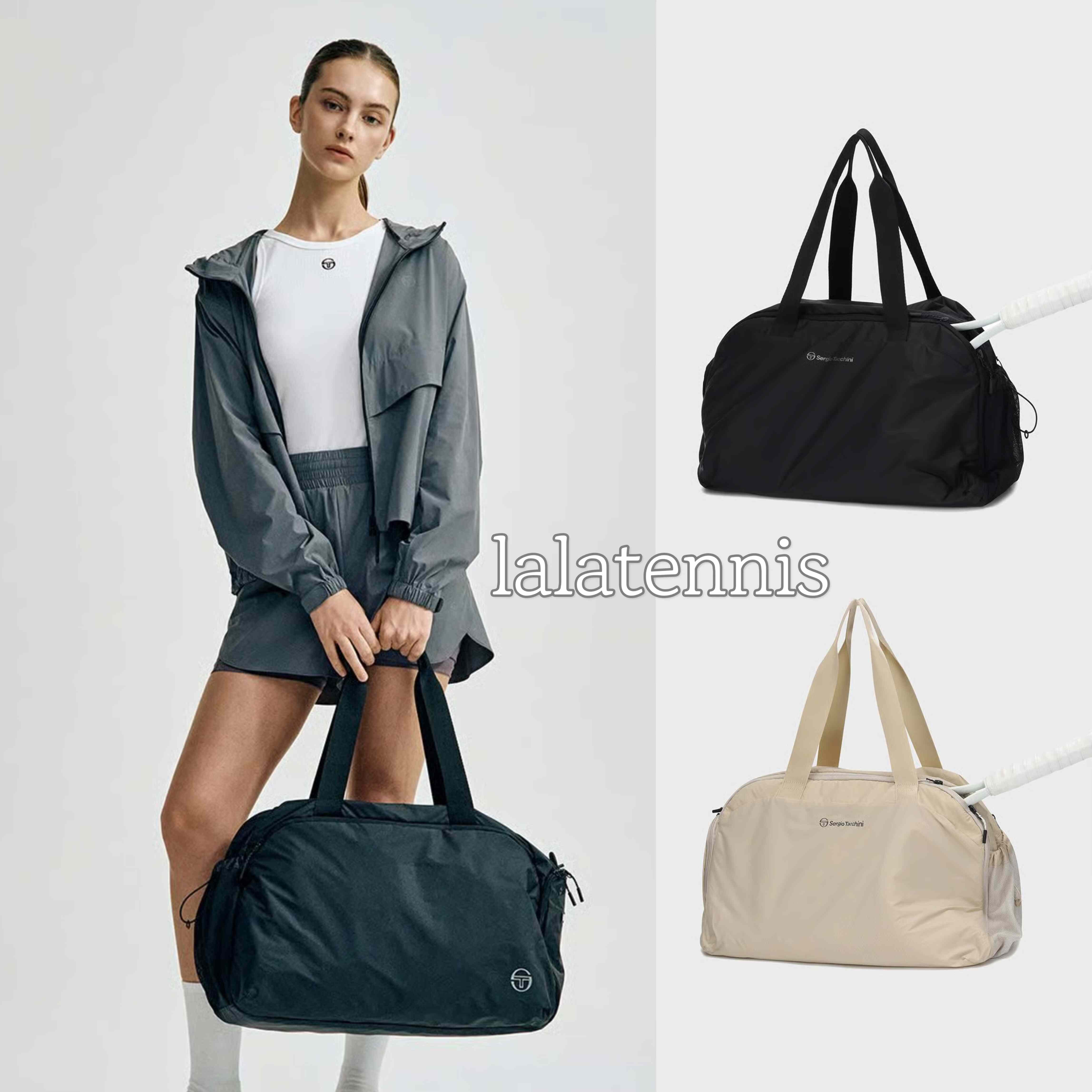 韩国直邮｜SergioTacchini网球超轻量波斯顿包独立拍仓鞋仓｜25秋